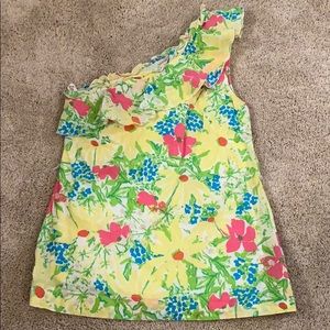 One shoulder Lilly top